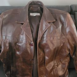 Vintage Rawhide Leather Wilson Jacket