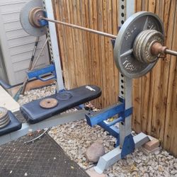 Weights And Weight Rack