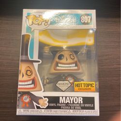 Funko Pop Mayor Hot Topic Exclusive