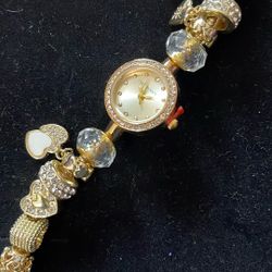 Cute Charm Bracelet Watch 