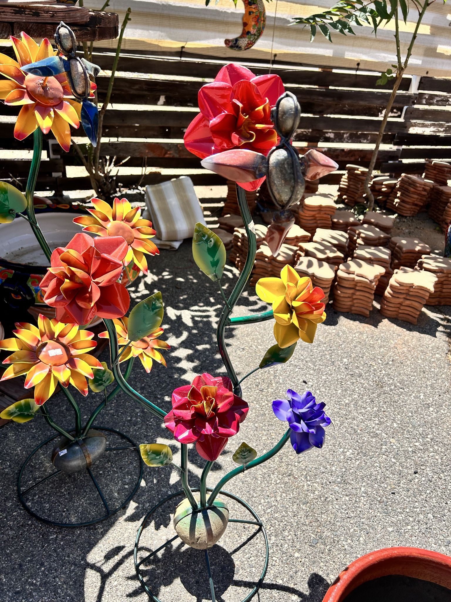 Metal Flowers For Your Garden 🌸