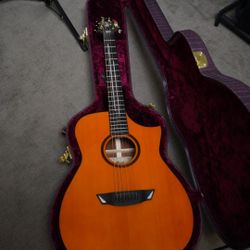 Cort LUXE II Frank Gambale Signature Series Acoustic Electric Guitar Natural