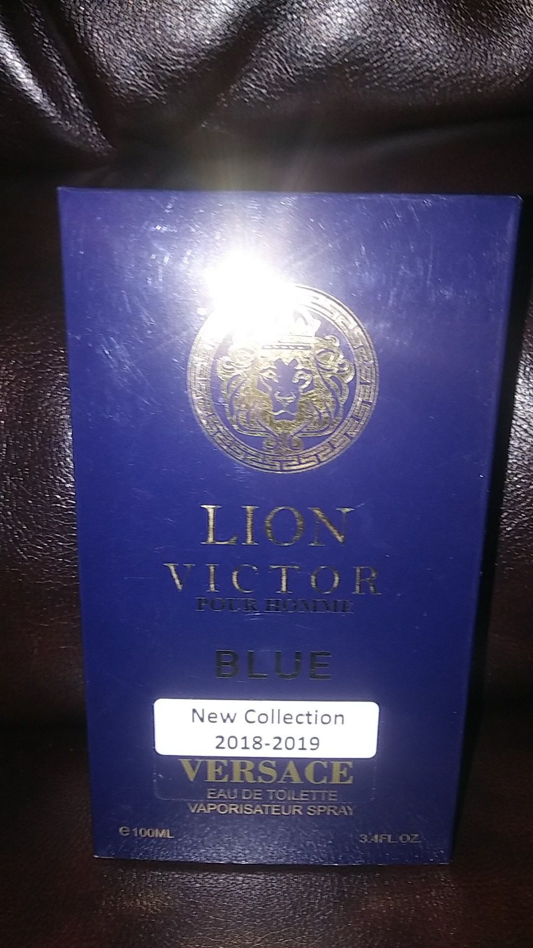 VERSACE perfume Lion Victor Blue for men