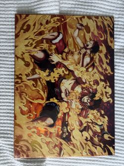 Displate Limited Edition One Piece Flames of Marineford Metal Poster
