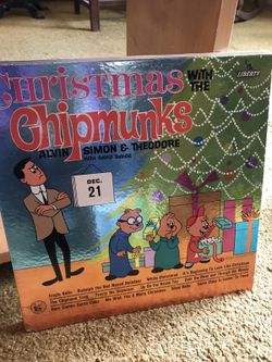 Vintage album chipmunks