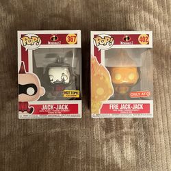 Vaulted Incredibles Exclusive Jack-Jack Funko Pop Bundle