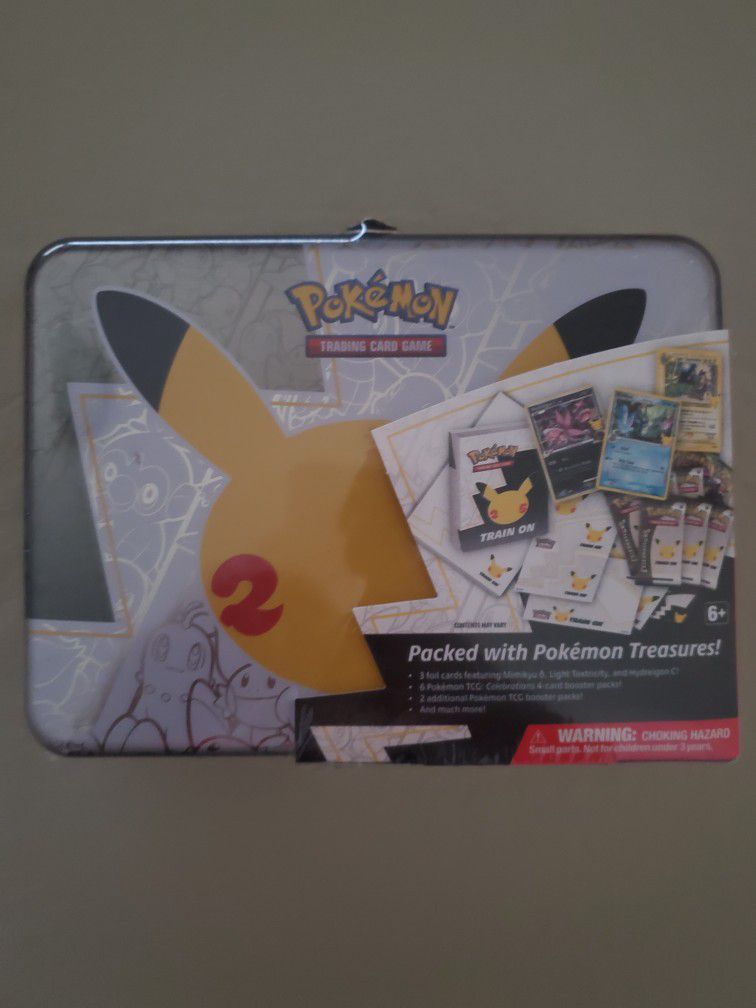 Pokemon Celebrations Collector's Chest FACTORY SEALED
