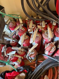 Fire extinguishers