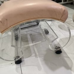 Vintage Lucite Stool