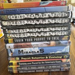Parrot Care And Training Books & DVDs 