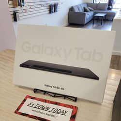 Samsung Galaxy Tab S8 Plus 5G With S-Pen - $1 DOWN TODAY, NO CREDIT NEEDE