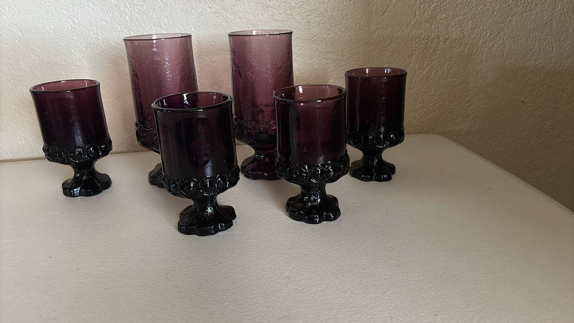 VIntage Franciscan Goblets - Set of 6
