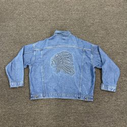 International Association of Machinists & Aerospace Workers Denim Jacket XXL