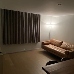 Curtain blackout curtain rods included