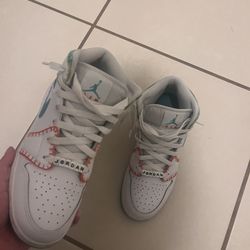 rainbow jordan’s mid 6Y