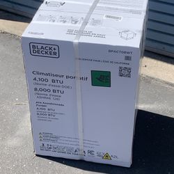 BLACK AND DECKER PORTABLE AIR CONDITIONER 10,000 BTU