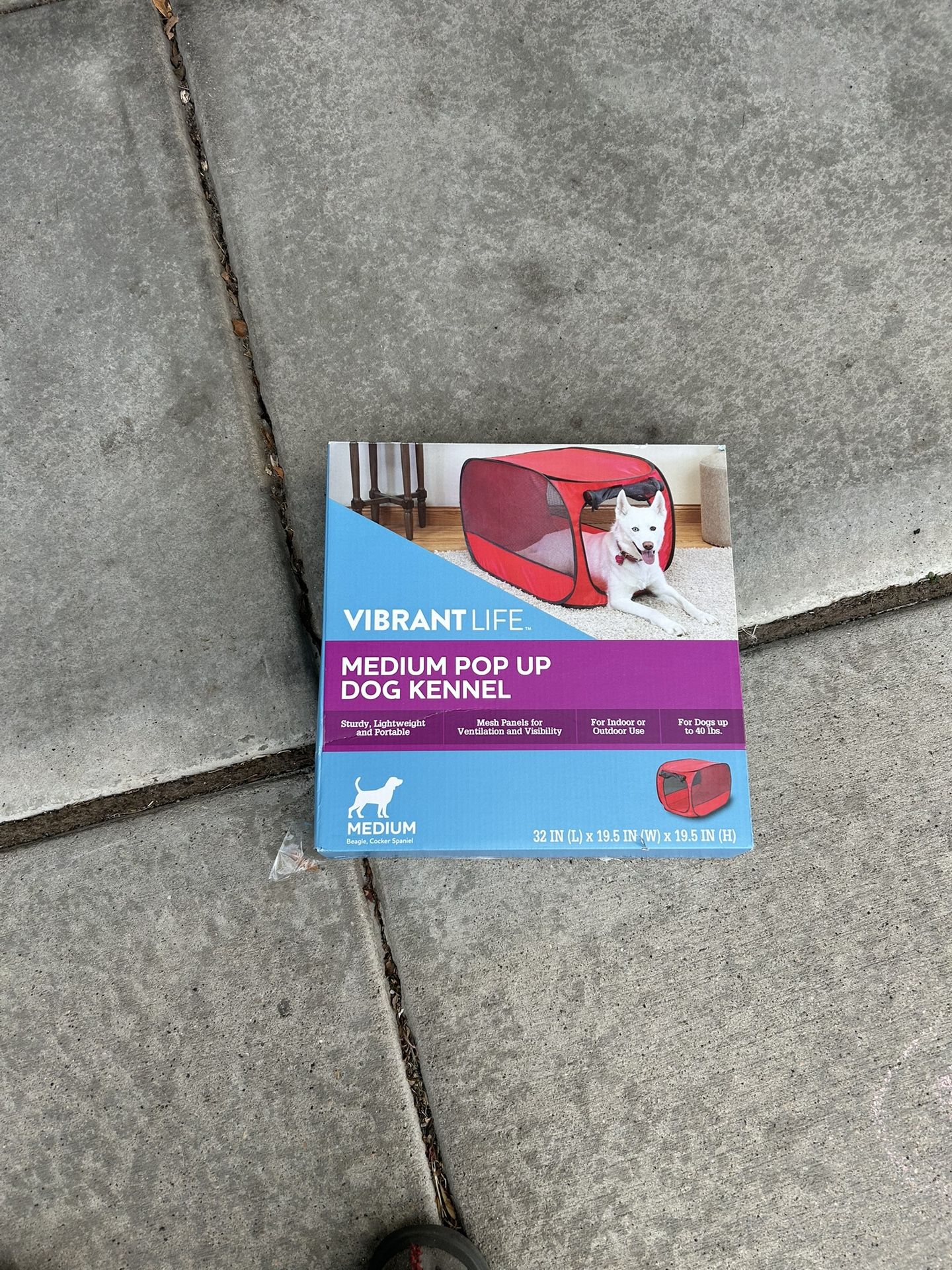 Pop Up Dog Kennel