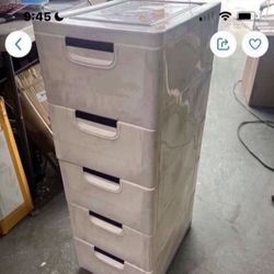5 drawer stackable storage