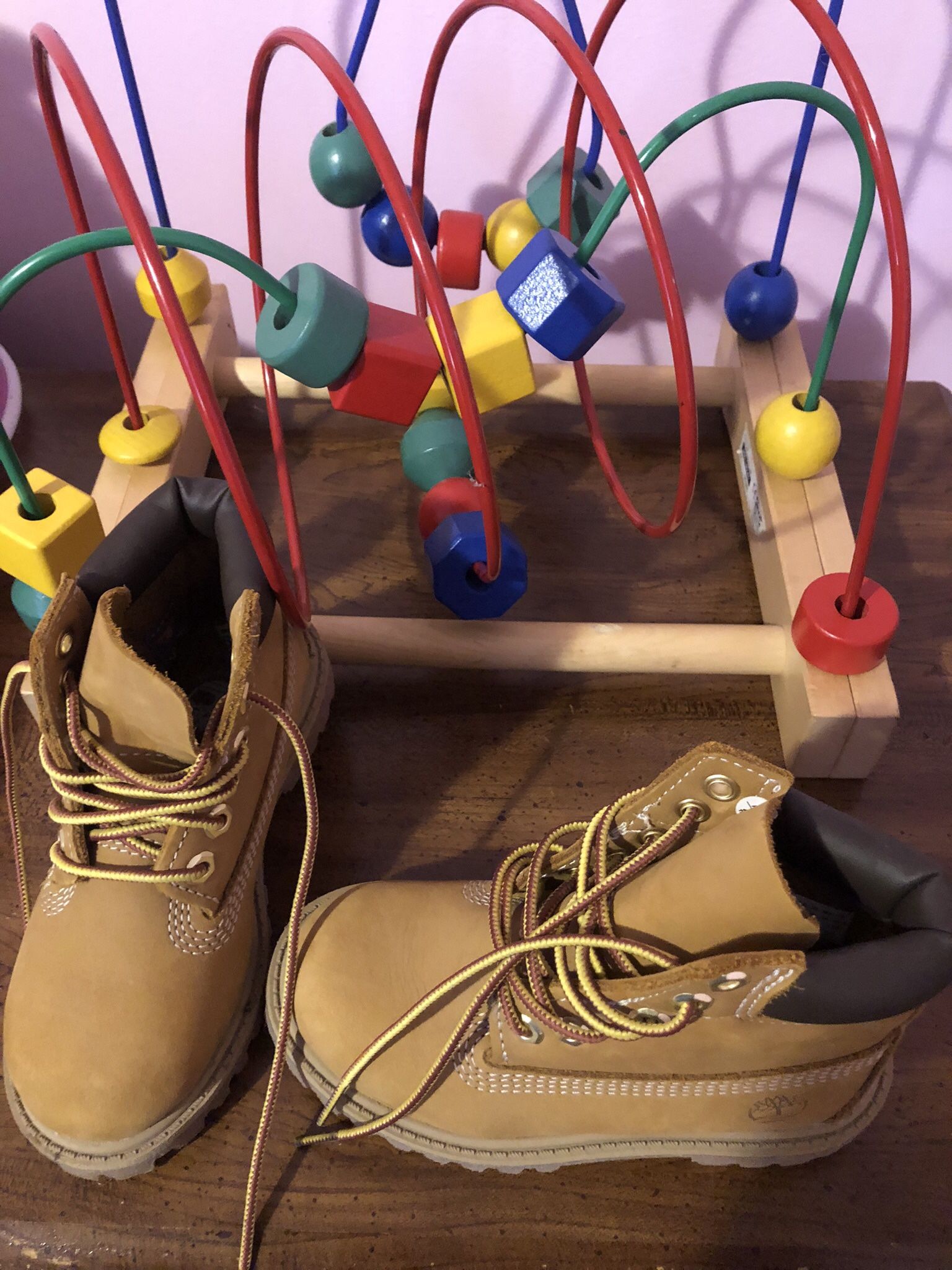 Little kids Timberlands Worn Once