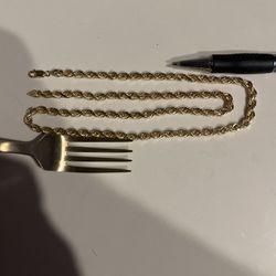 14K Gold Rope chain