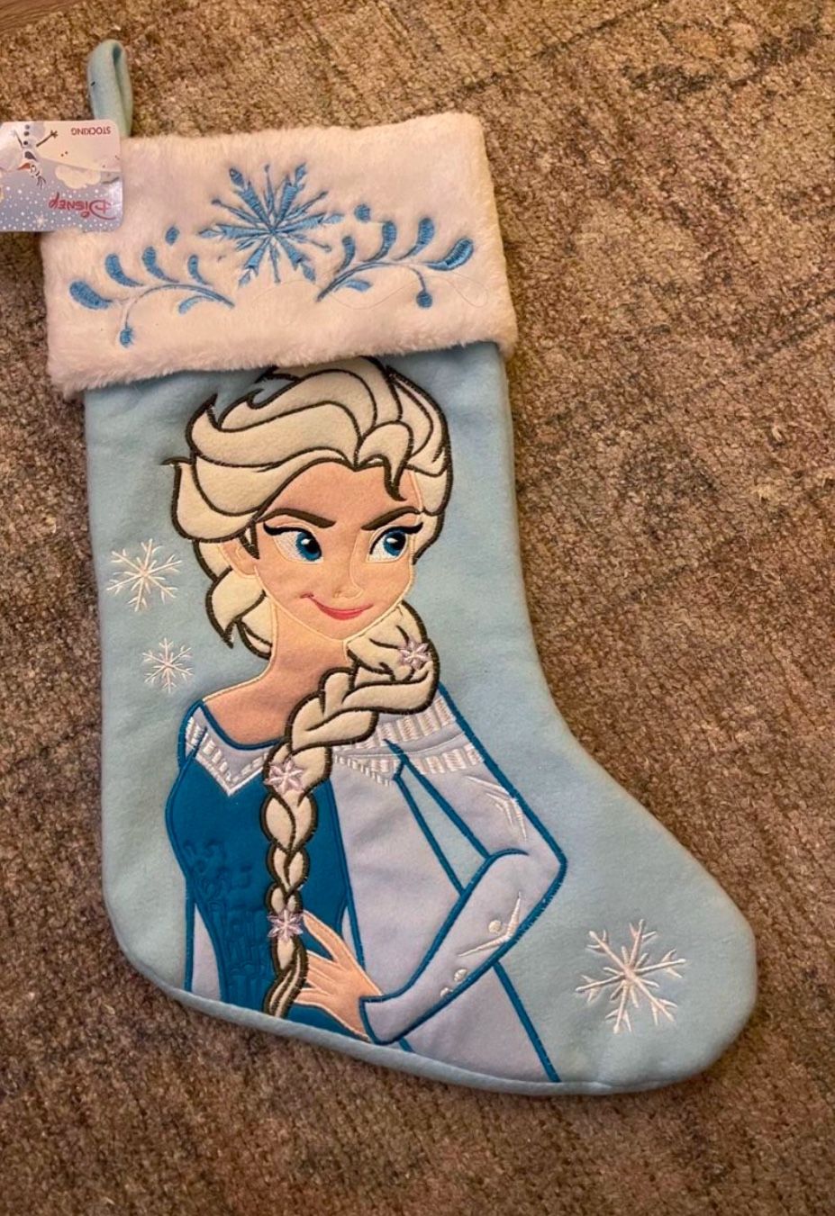 Frozen Elsa Christmas Stocking