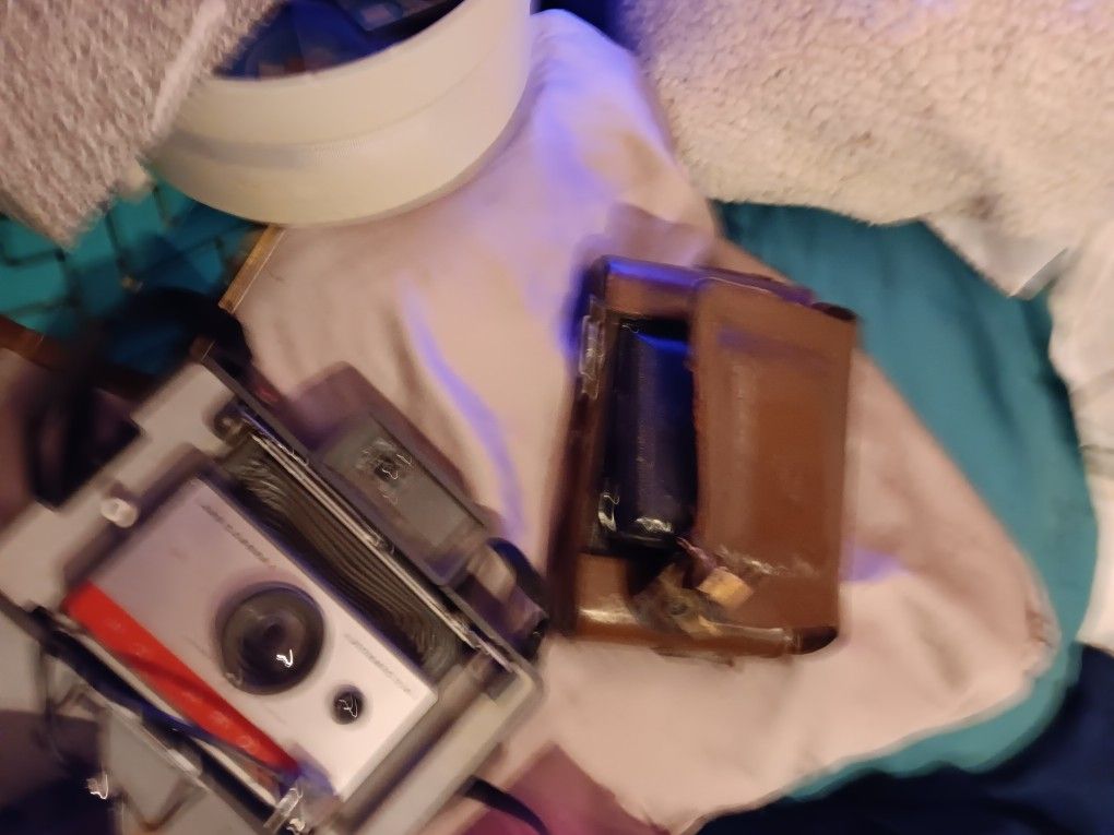 RRE AND OLD CAMERA