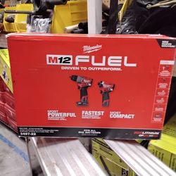 Milwaukee M12 FUEL 2-Tool Combo Kit