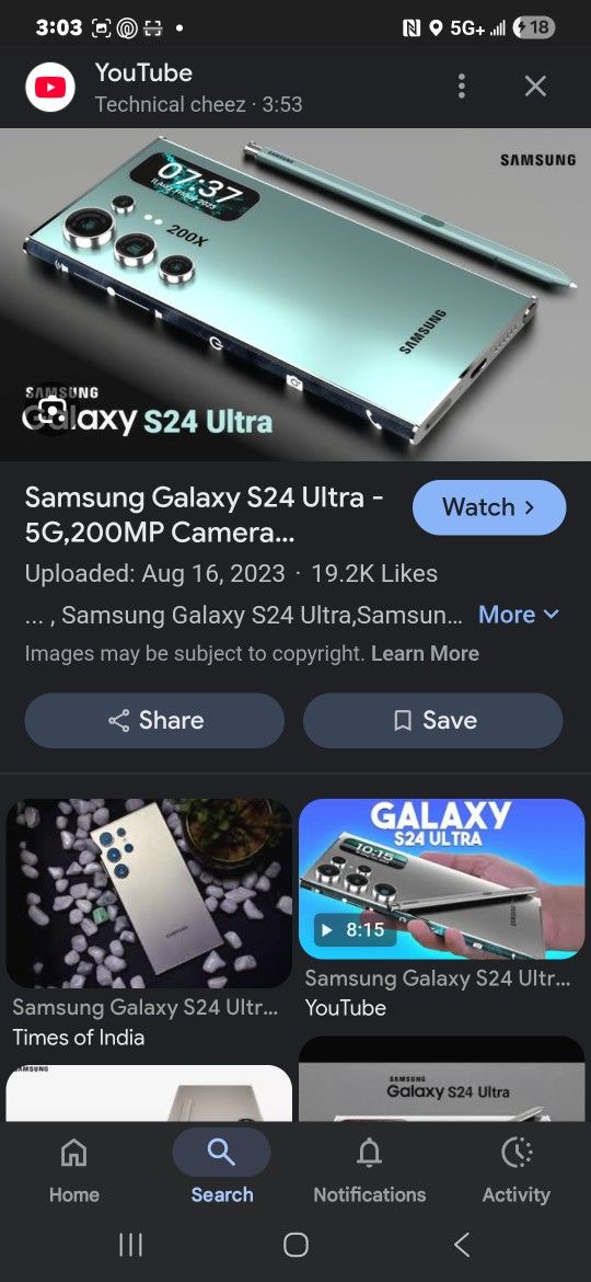 Samsung Galaxy S24 Ultra 256gb