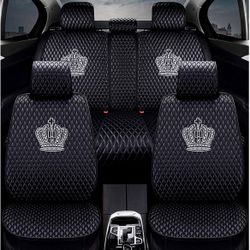 Universal seat covers fit SUV and truck in car