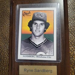 Ryne Sandberg  Obak Baseball Card