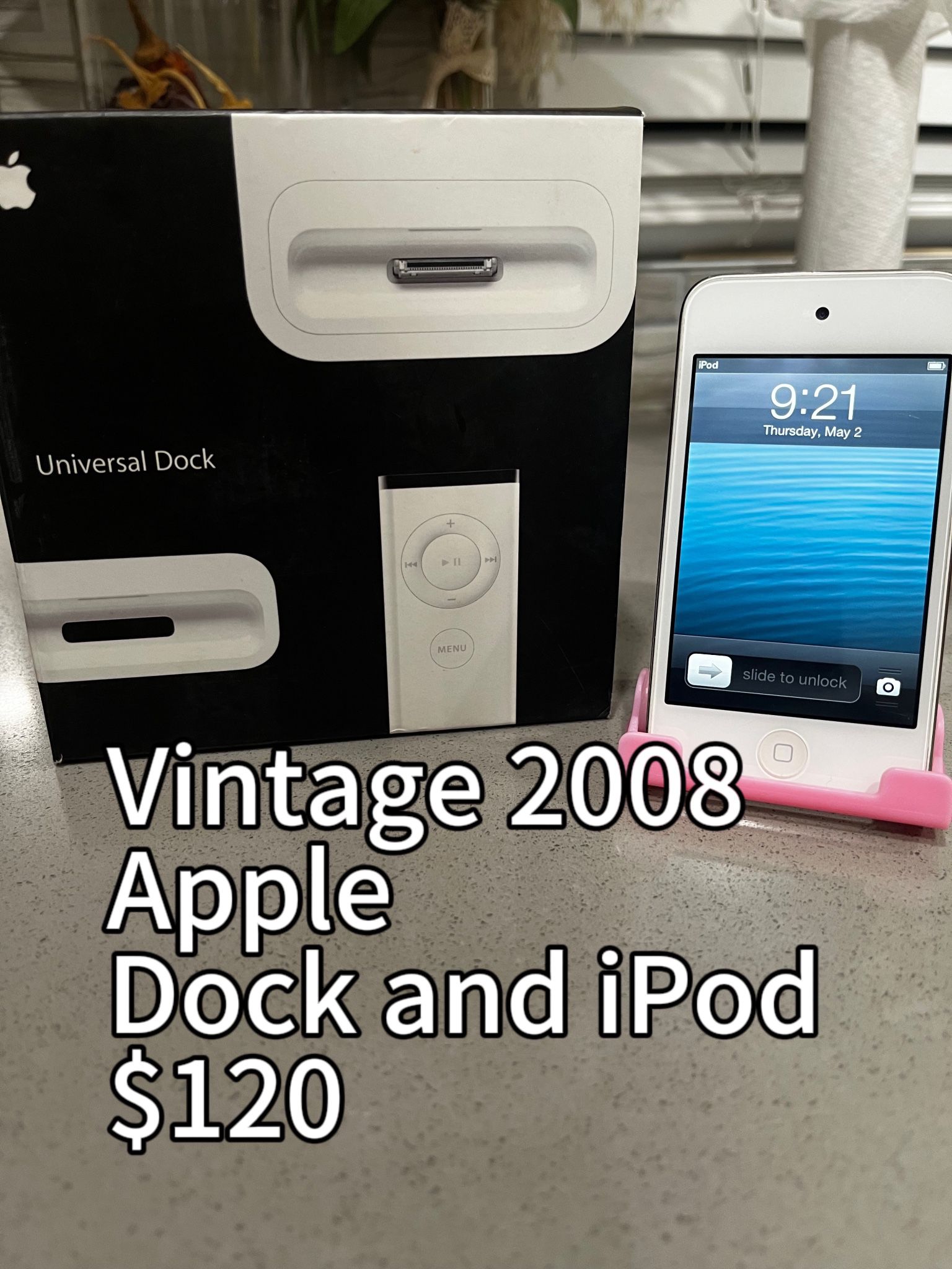 Apple iPod And Dock