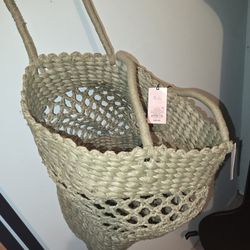 Green Target Beach Bag 