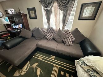 Sofa sectional with chase
