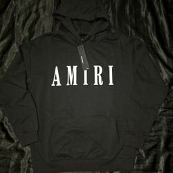 AMIRI Core Logo Hoodie, Black, Sizes S, M, & XL