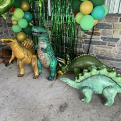 Dinosaur party Supplies, Balloons And Inflatables 