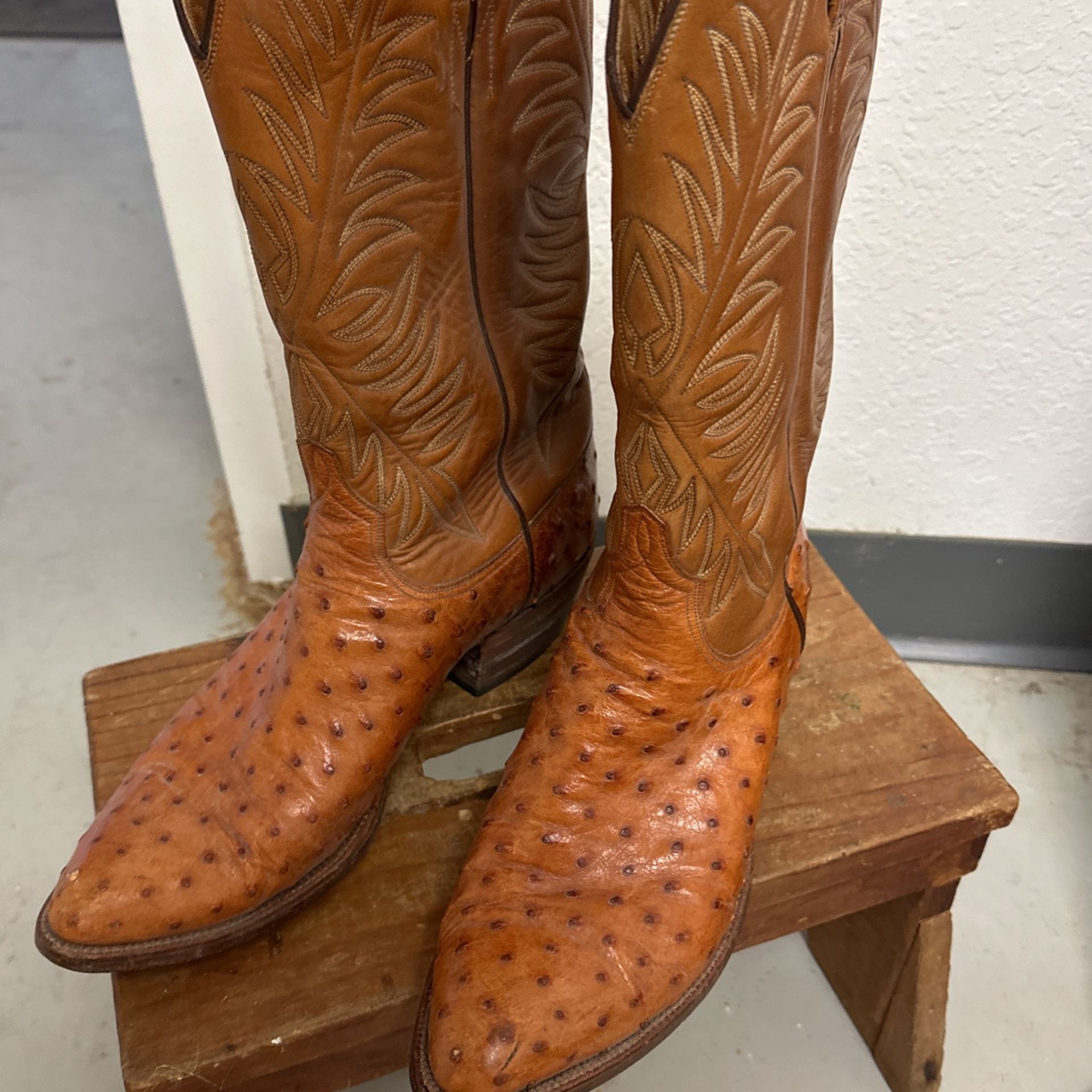 Vintage Lucchesi  Cowboy boots 