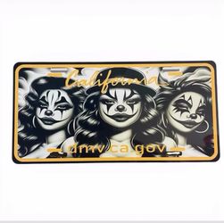 Lowrider Style License Plate New