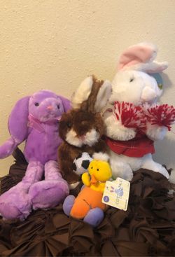 Easter Stuffed animals