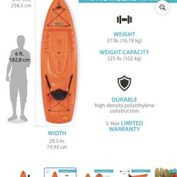 Kayak (orange) Lifetime Warranty https://offerup.com/redirect/?o=aHR0cHM6Ly93d3cud2FsbWFydC5jb20vaXAvNDYyNTM3NDQ/c2lkPTBiZTMyZjRiLWUzYmQtNGFmZC1hYzgyL