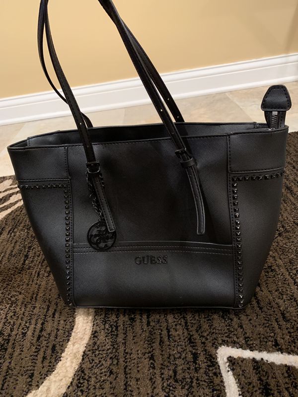 Guess Black Studded Tote For In Chicago Il Offerup