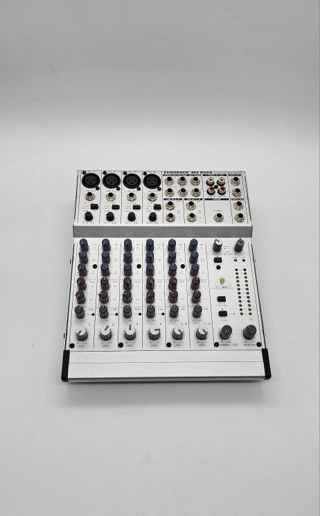Behringer Eurorack MX802A 8 channel mic/line mixer - NO power Supply .
Sold As Is .
No Adapter 
Shipping 
Local pickup available in Sylmar CA  or Glen