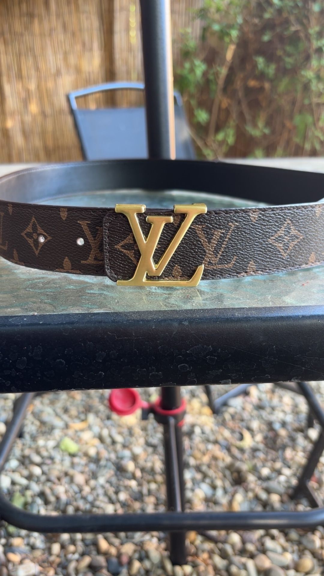 Brown Louis Vuitton Belt (40-42)