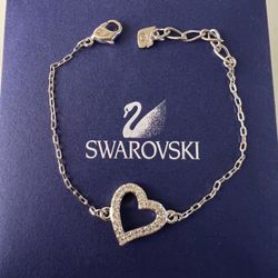 Swarovski Heart Bracelet