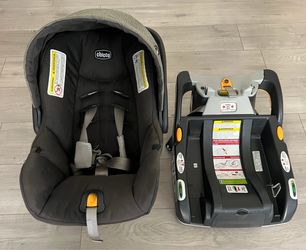 Chicco KeyFit 30 Travel System – Car Seat + Base + Matching Stroller – $125 OBO