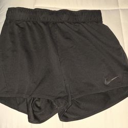 Nike Dri-Fit Women Shorts Size Medium Black Breathable Logo Sports Lightweight size Medium $10
