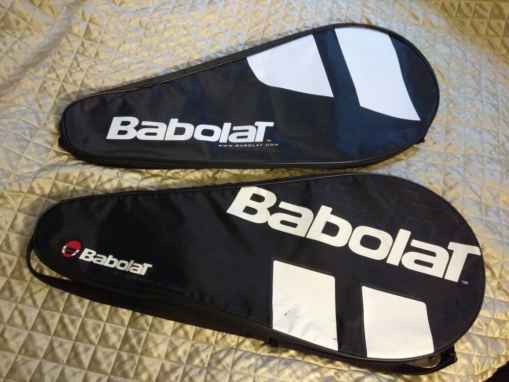 BABOLAT TENNIS RACKET COVERS. READ DETAILS