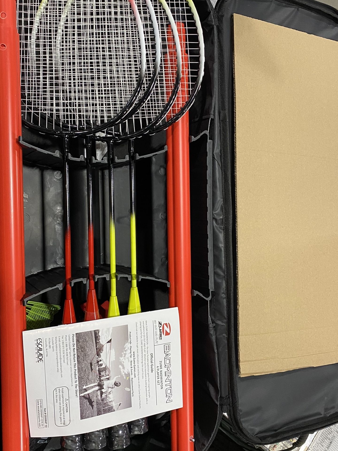 Zume badminton set online