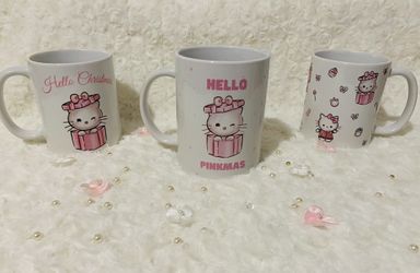 Hello Kitty Christmas Mugs