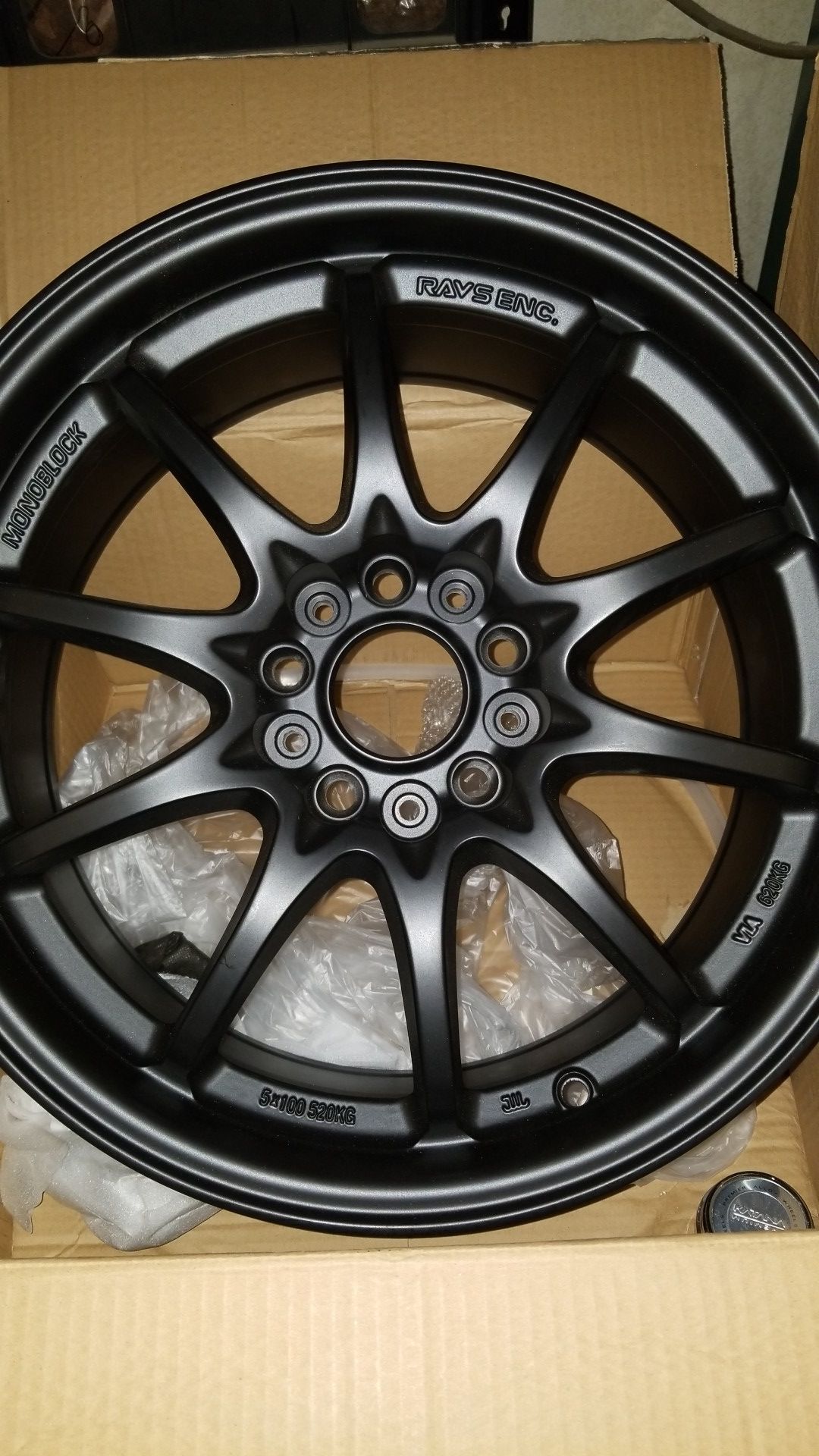 17x8 Katana k150 (replica Volk CE28) New in Box never mounted or used