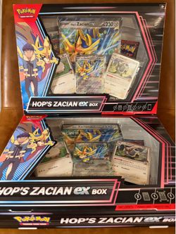 Pokemon zacian ex box 30 each